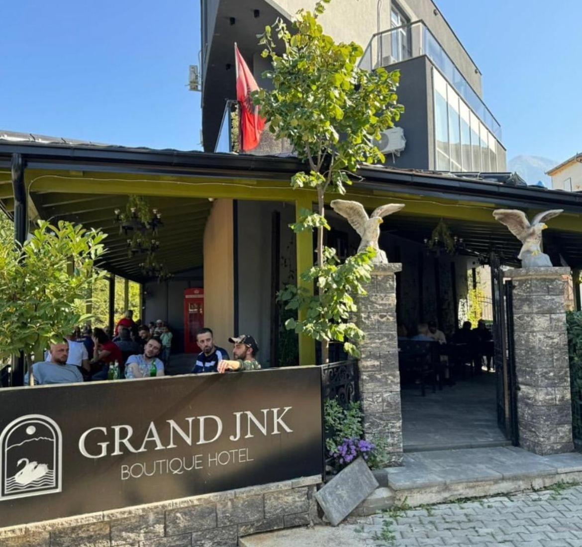 Grand Jnk Boutique Hotel Kukes Exterior foto